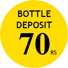 70 Rs Deposit Sticker
